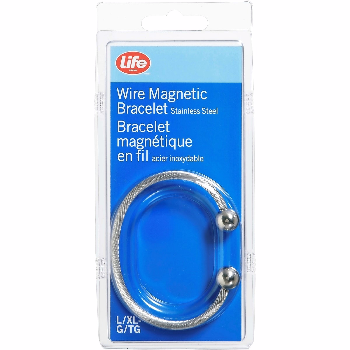 와이어 자석 팔찌, L/XL