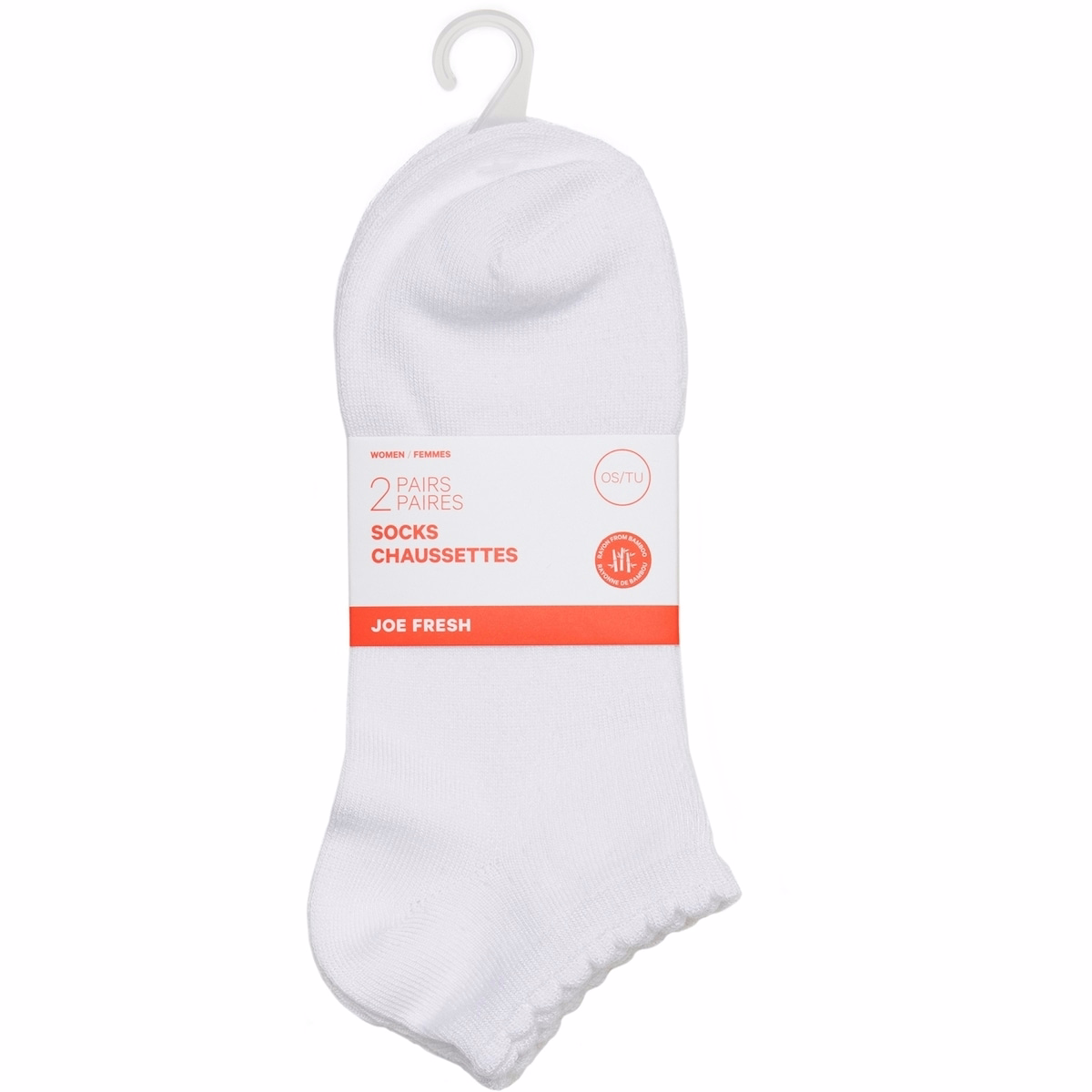 Women scallop low cut