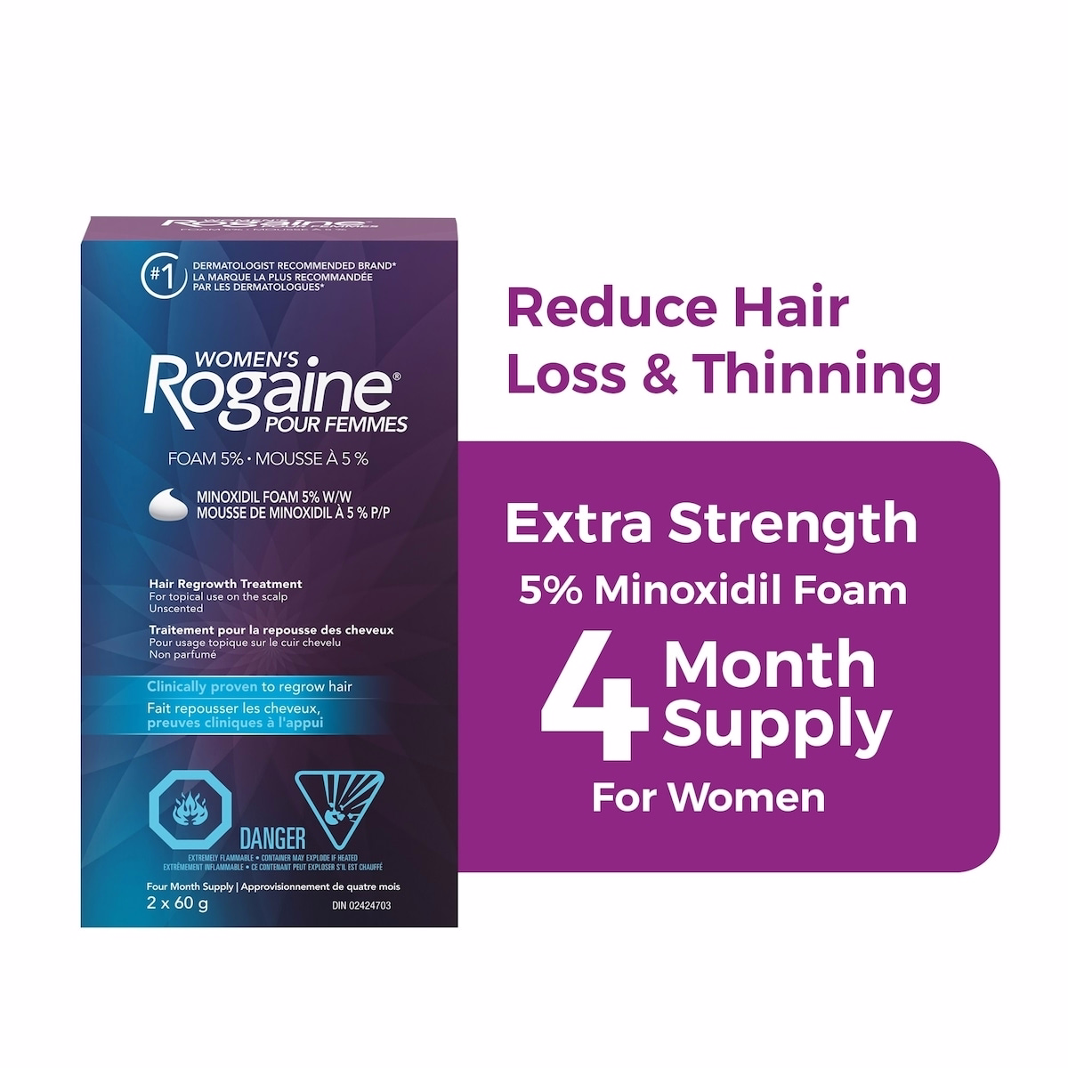 Women’s Foam 5% Hair Loss and Regrowth Treatment Women’s Foam 5% Hair Loss and Regrowth Treatment