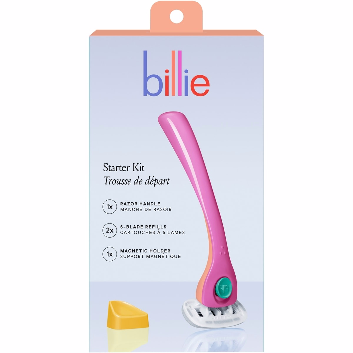 Billie 女性剃鬚刀入門組 - 粉紅色