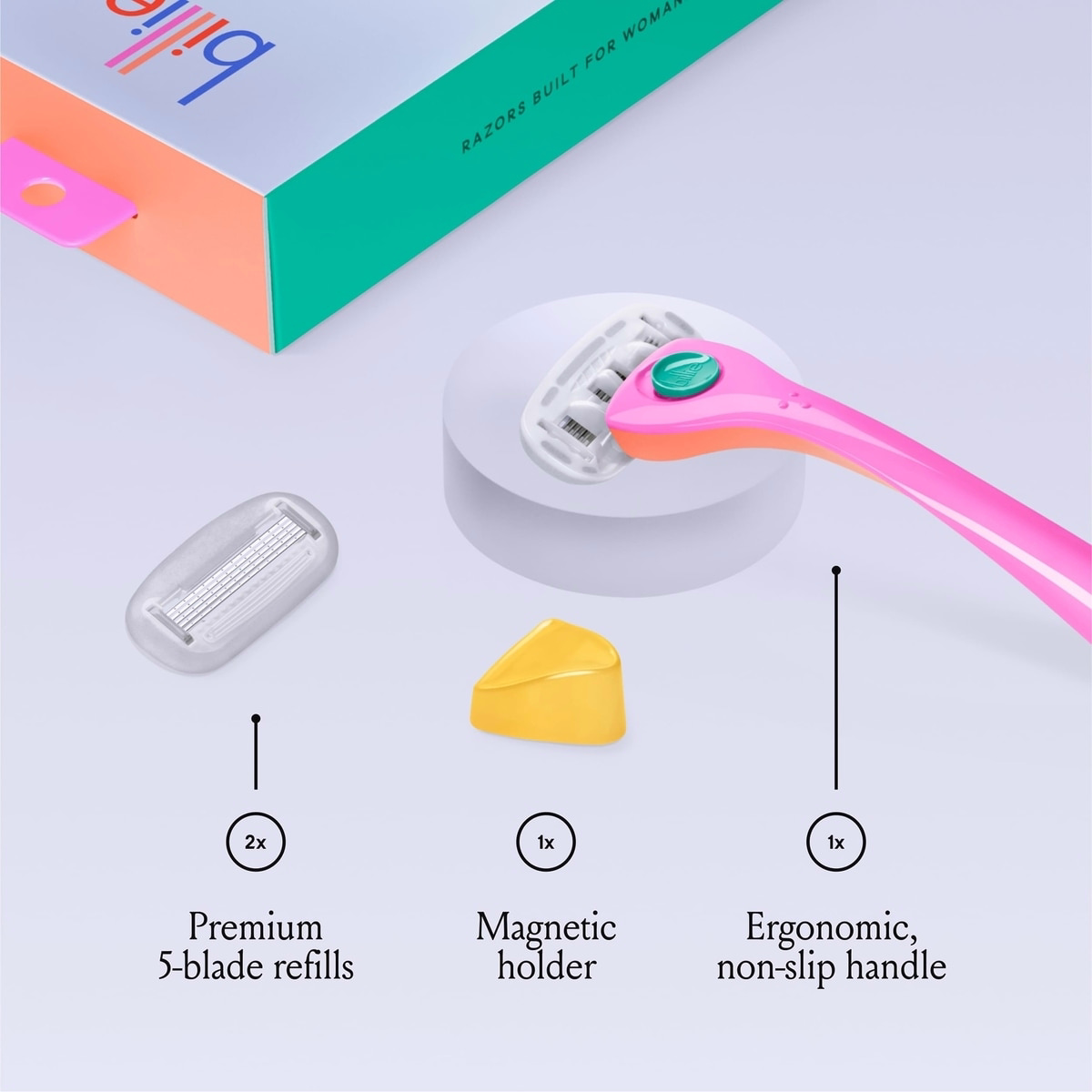 Women’s Razor Starter Kit - Pink Pop Women’s Razor Starter Kit - Pink Pop