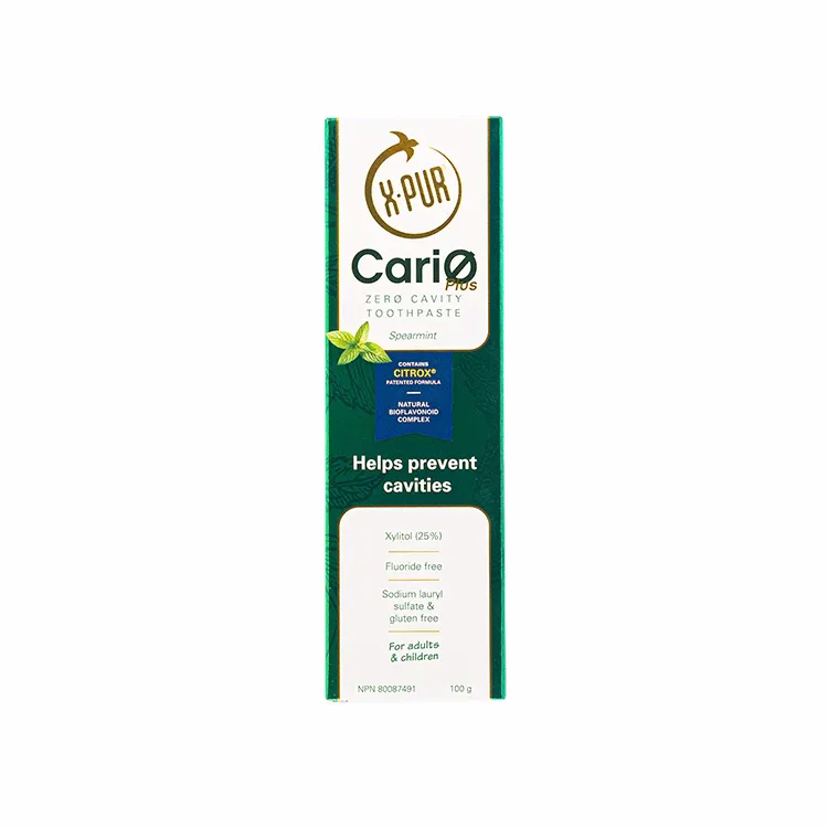 X-pur CariA¸ Toothpaste, 100 G, Spearmint