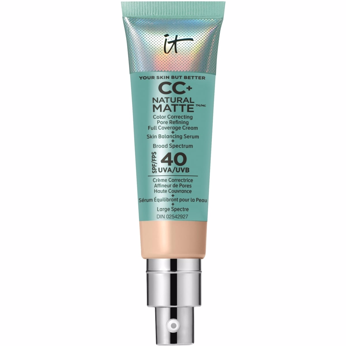 Your Skin But Better™ CC+ Cream Full Coverage Natural Matte Foundation SPF 40