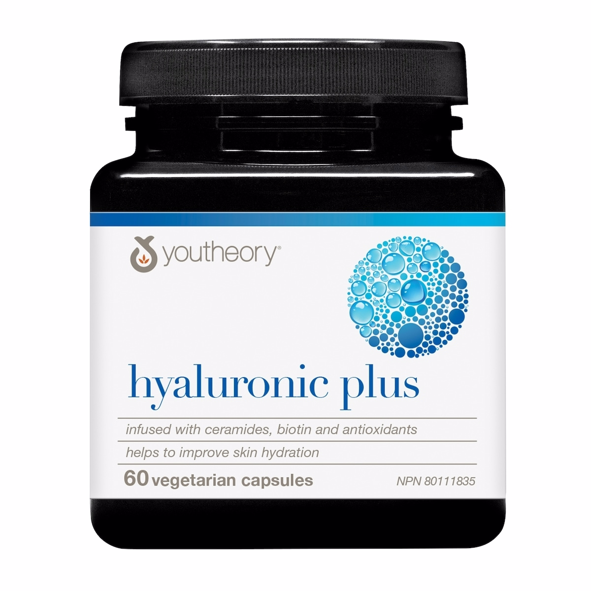 Youtheory Hyaluronic Plus, 60 Capsules
