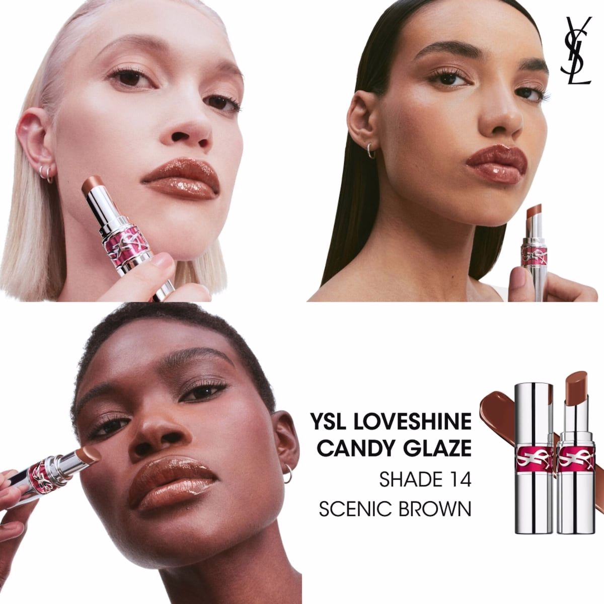 YSL LOVESHINE CANDY GLAZE - Lip Gloss Stick YSL LOVESHINE CANDY GLAZE - Lip Gloss Stick