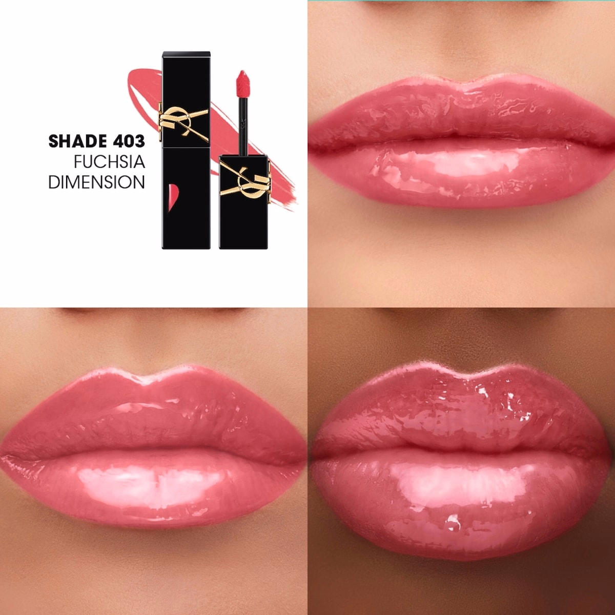 YSL The Inks Vinyl Cream 24H High Shine Lip Stain