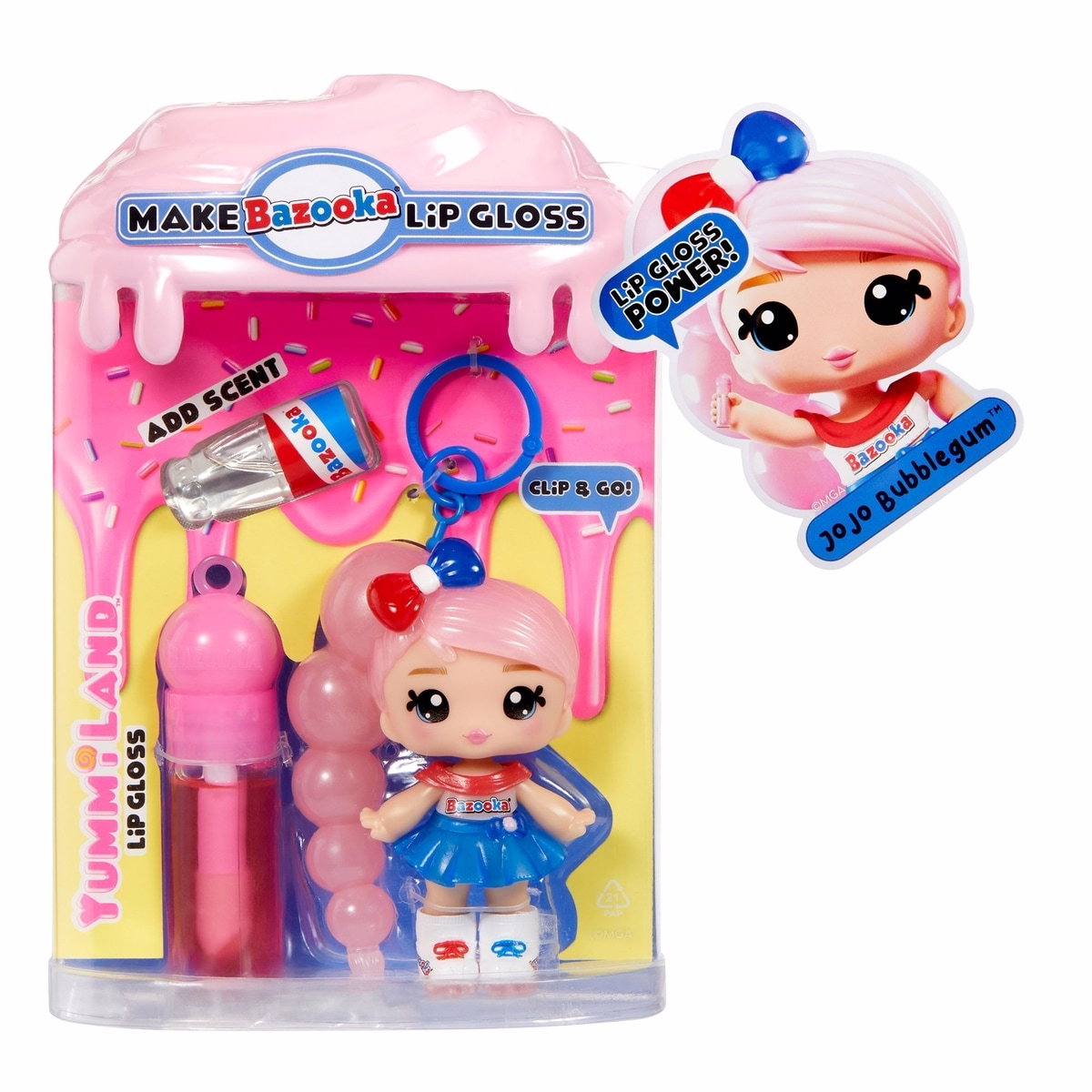 Yummiland x Licensed Sweets Lip Gloss Doll: Bazooka Bubble Gum Yummiland x Licensed Sweets Lip Gloss Doll: Bazooka Bubble Gum
