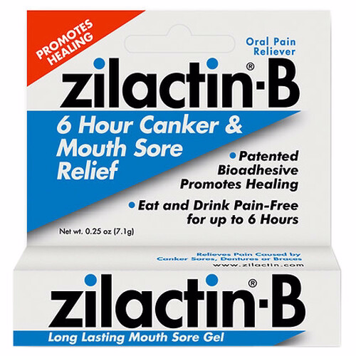 Zilactin-b Long Lasting Mouth Sore Gel