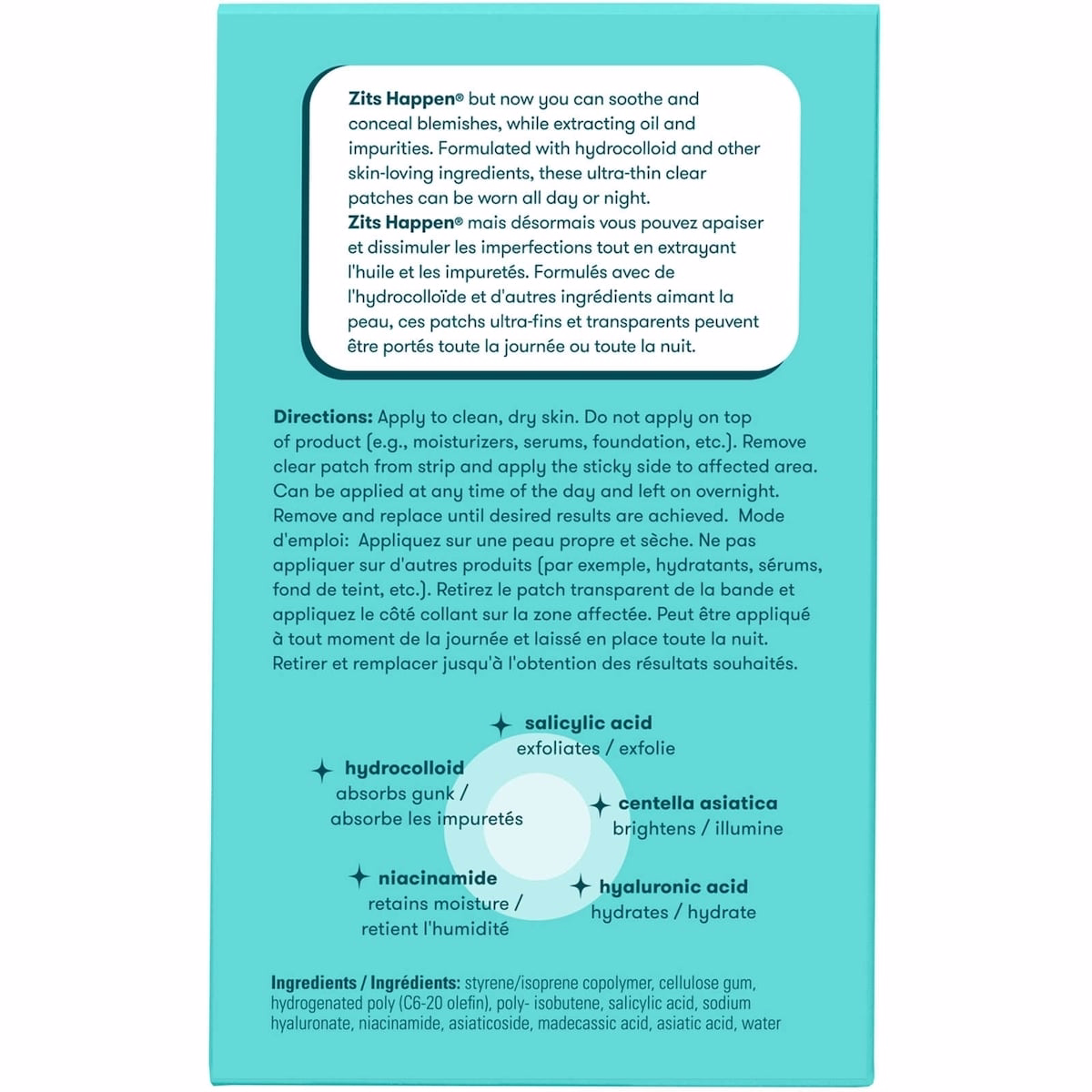 Zits Happen Clear Patches