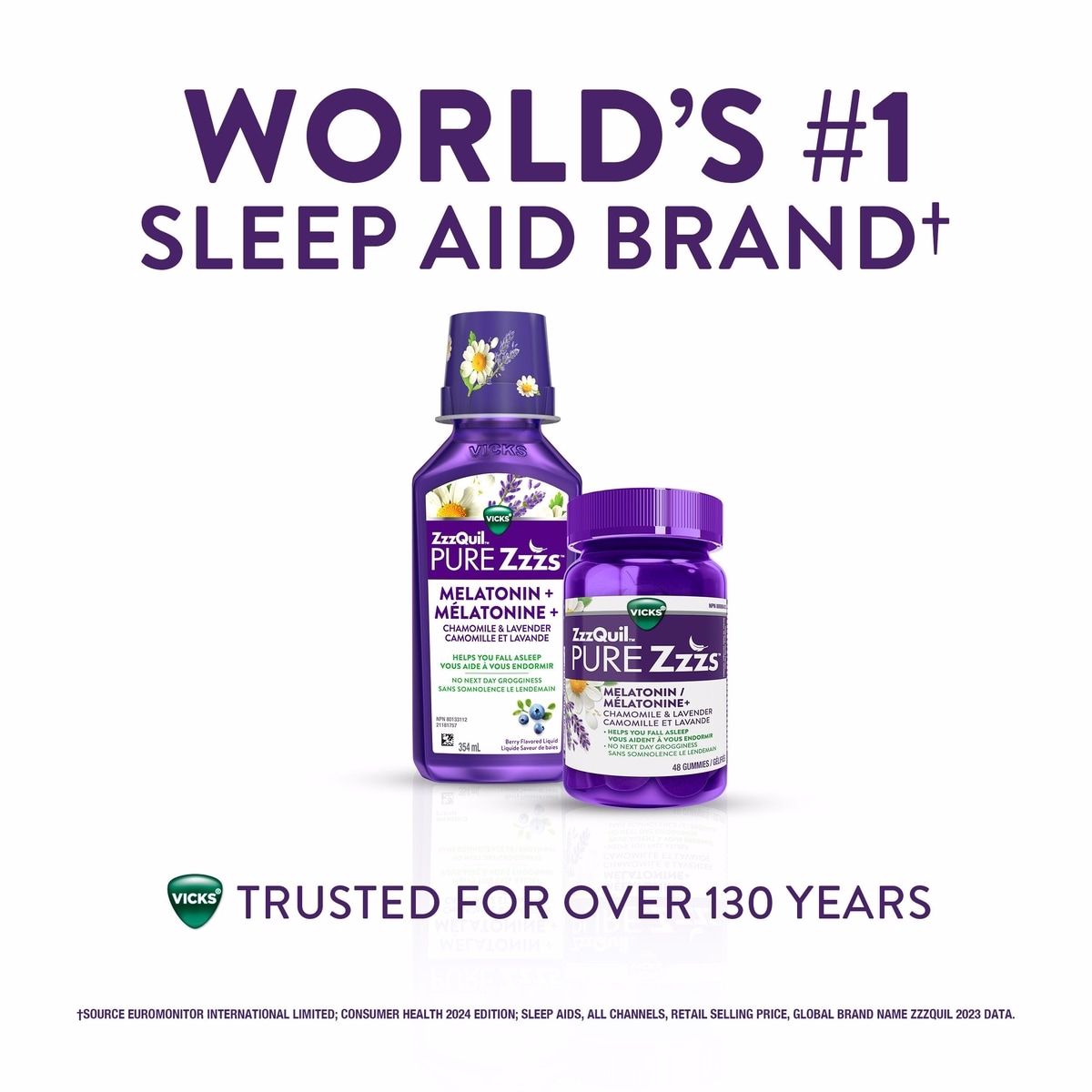ZzzQuil PURE Zzzs Melatonin Sleep Aid ZzzQuil PURE Zzzs Melatonin Sleep Aid