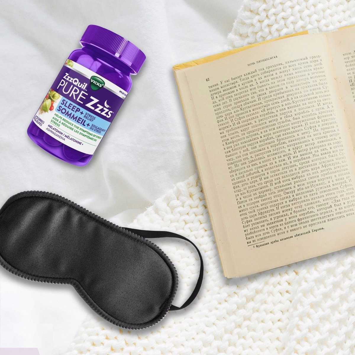 ZzzQuil PURE Zzzs Stress Relief Melatonin Sleep Aid Gummies ZzzQuil PURE Zzzs Stress Relief Melatonin Sleep Aid Gummies